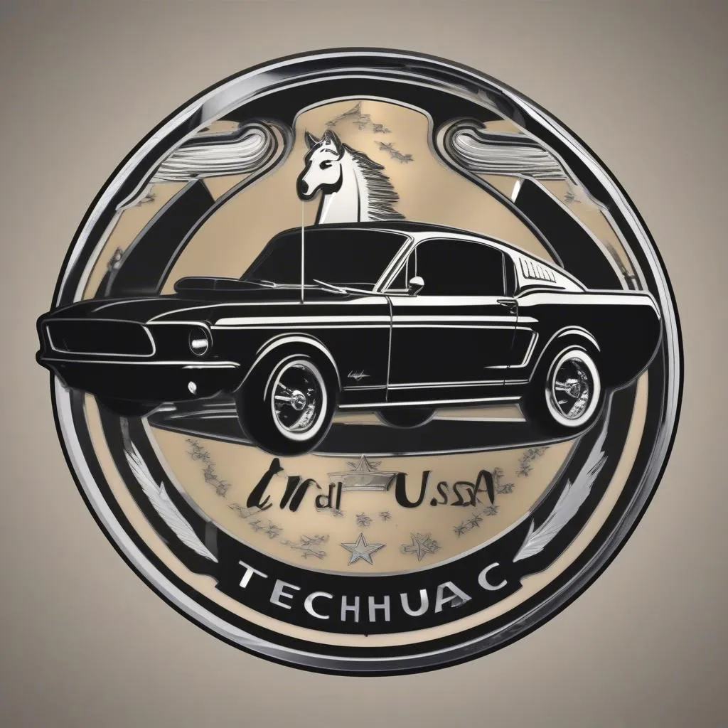 Custom Mustang Emblem