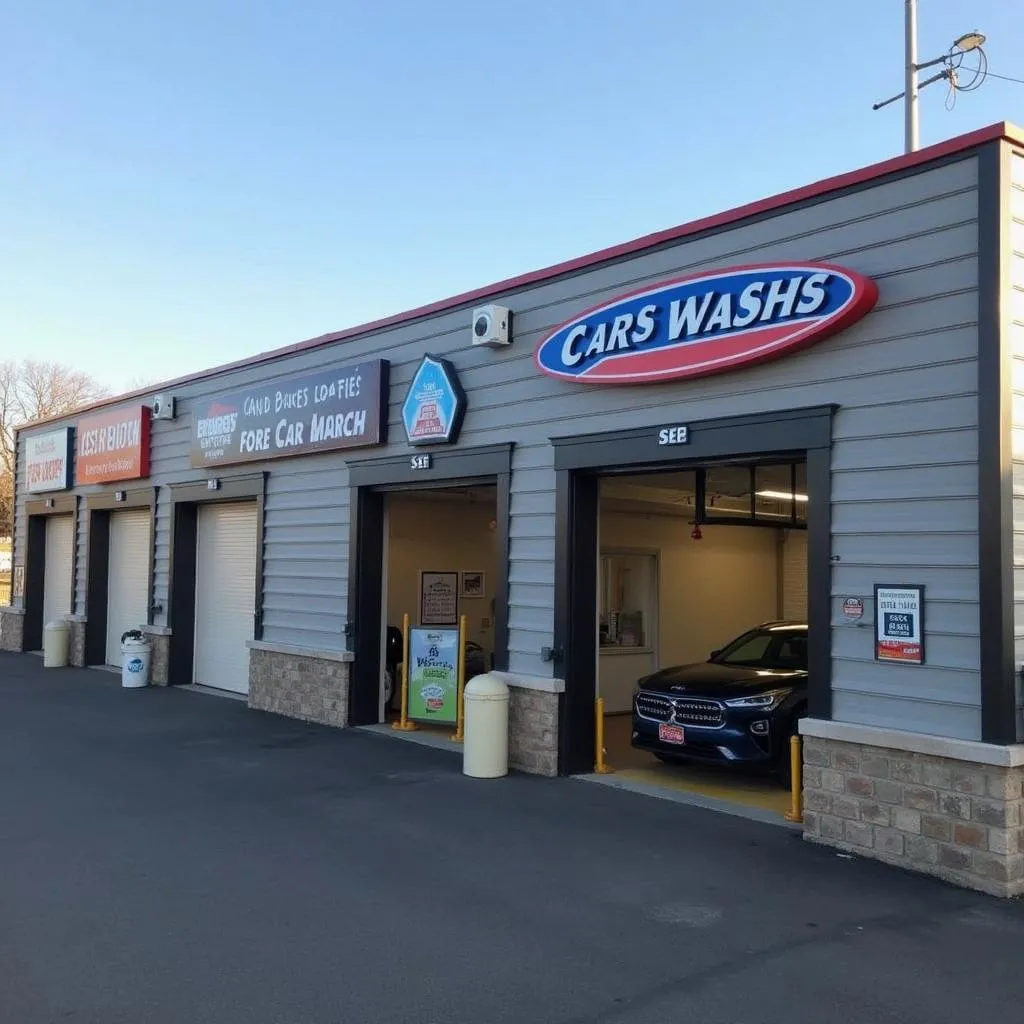 Car wash exterior in Neptune