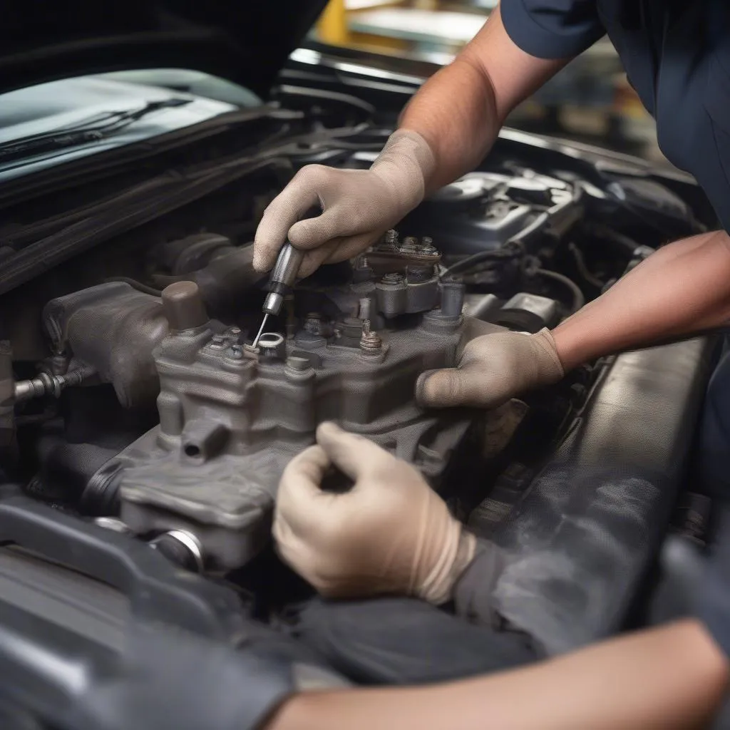 Nissan Frontier Transmission Repair: Torque Converter Clutch Solenoid