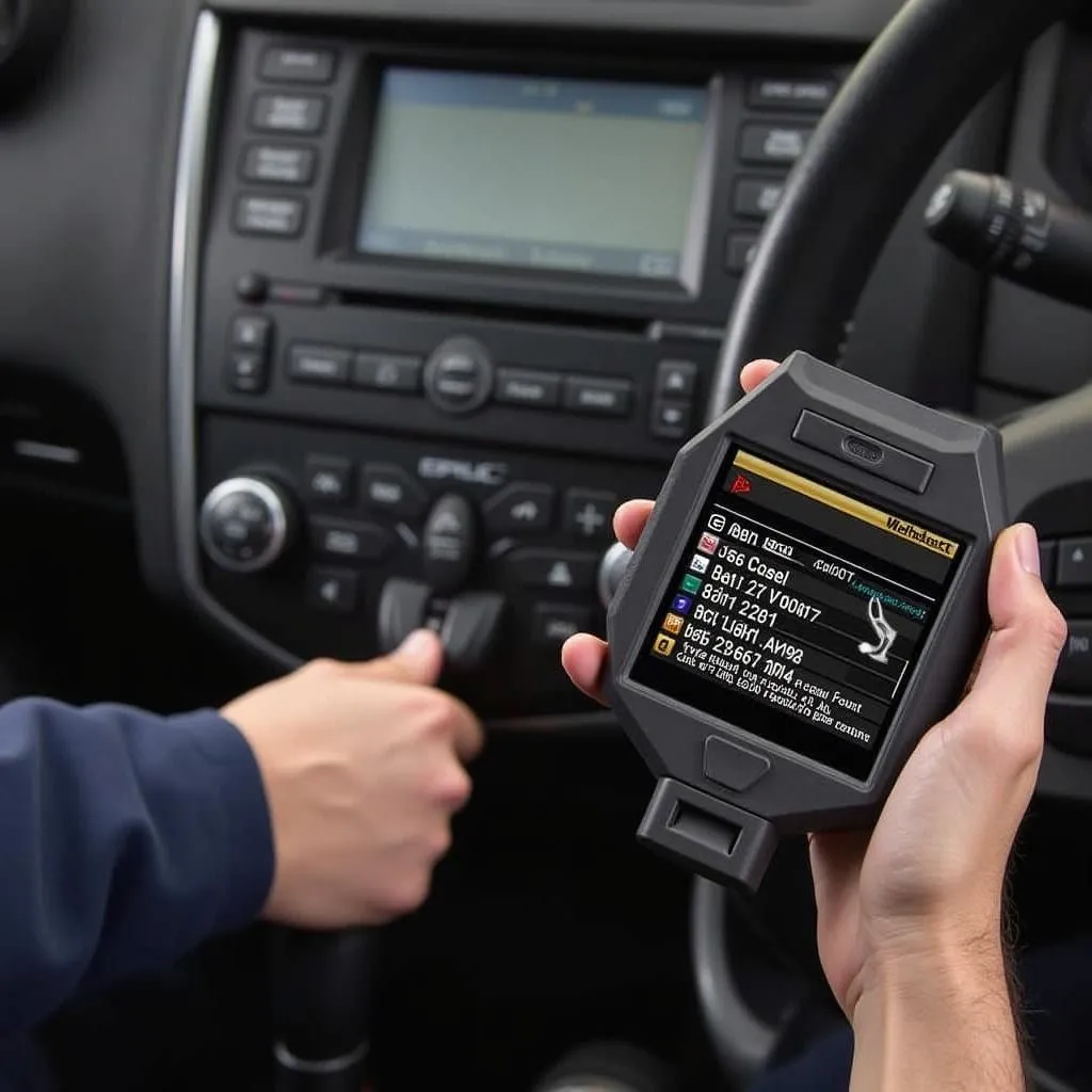 Using an OBD2 Scanner on a Nissan Sentra