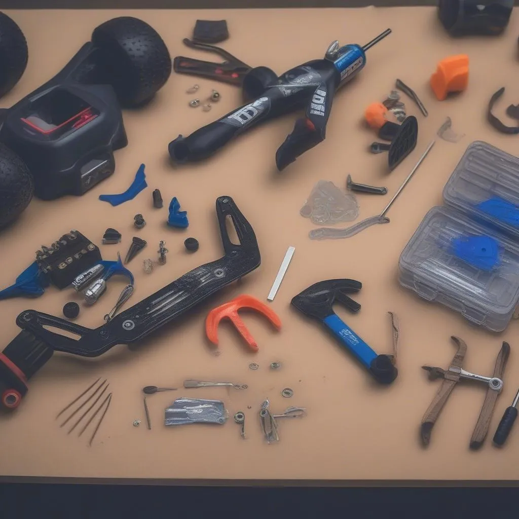 Nitro RC Car 1/10 Maintenance Tools