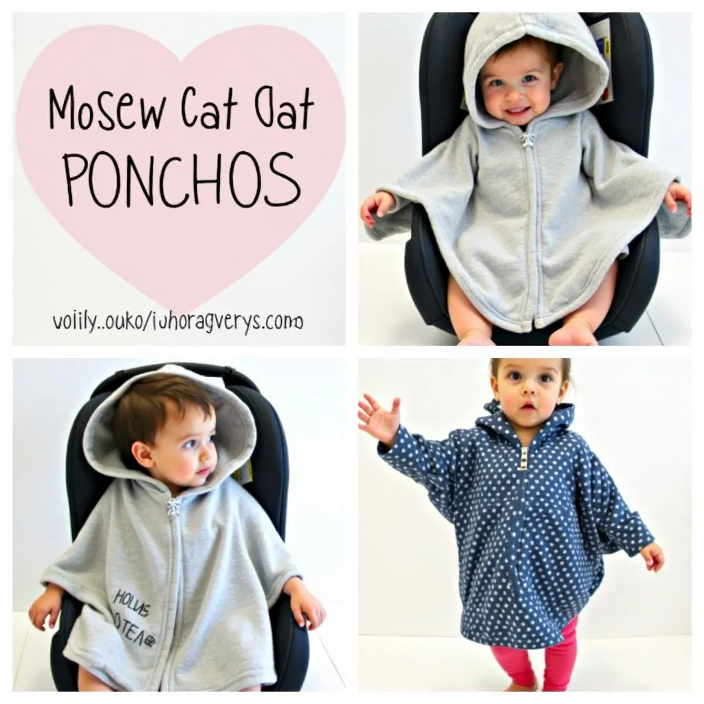 Car Seat Poncho Variations