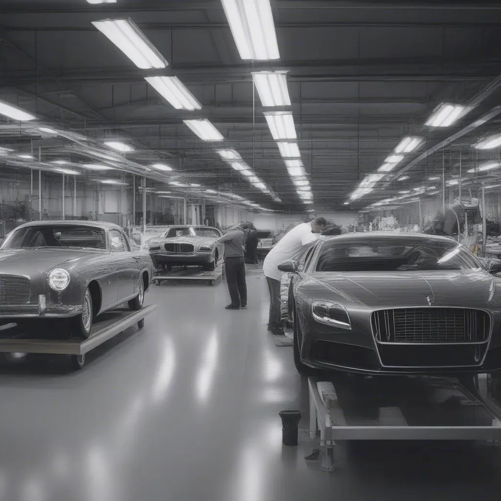 Noble car assembly line