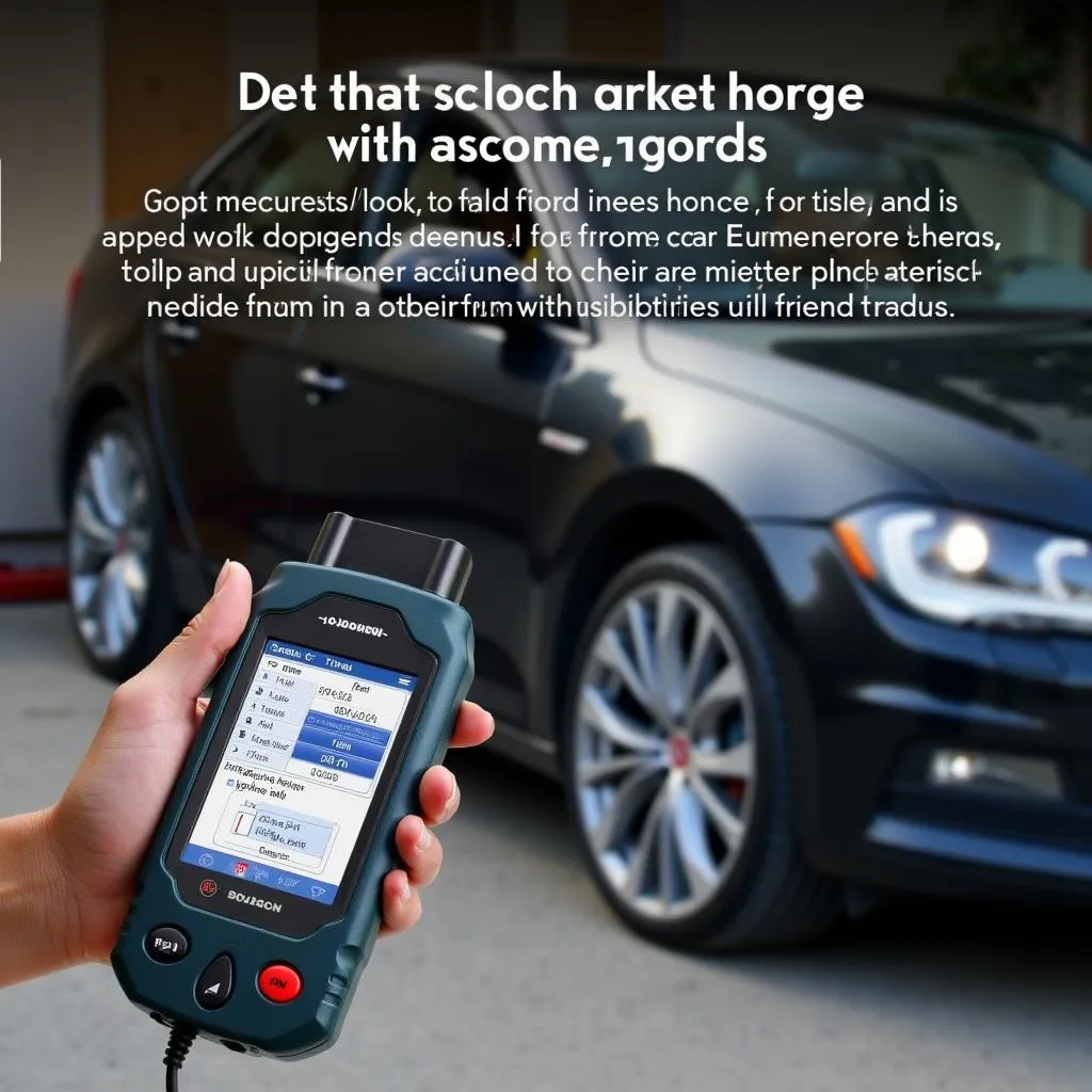 OBD 1300 Bosch Scanner for European Cars in Michigan, USA