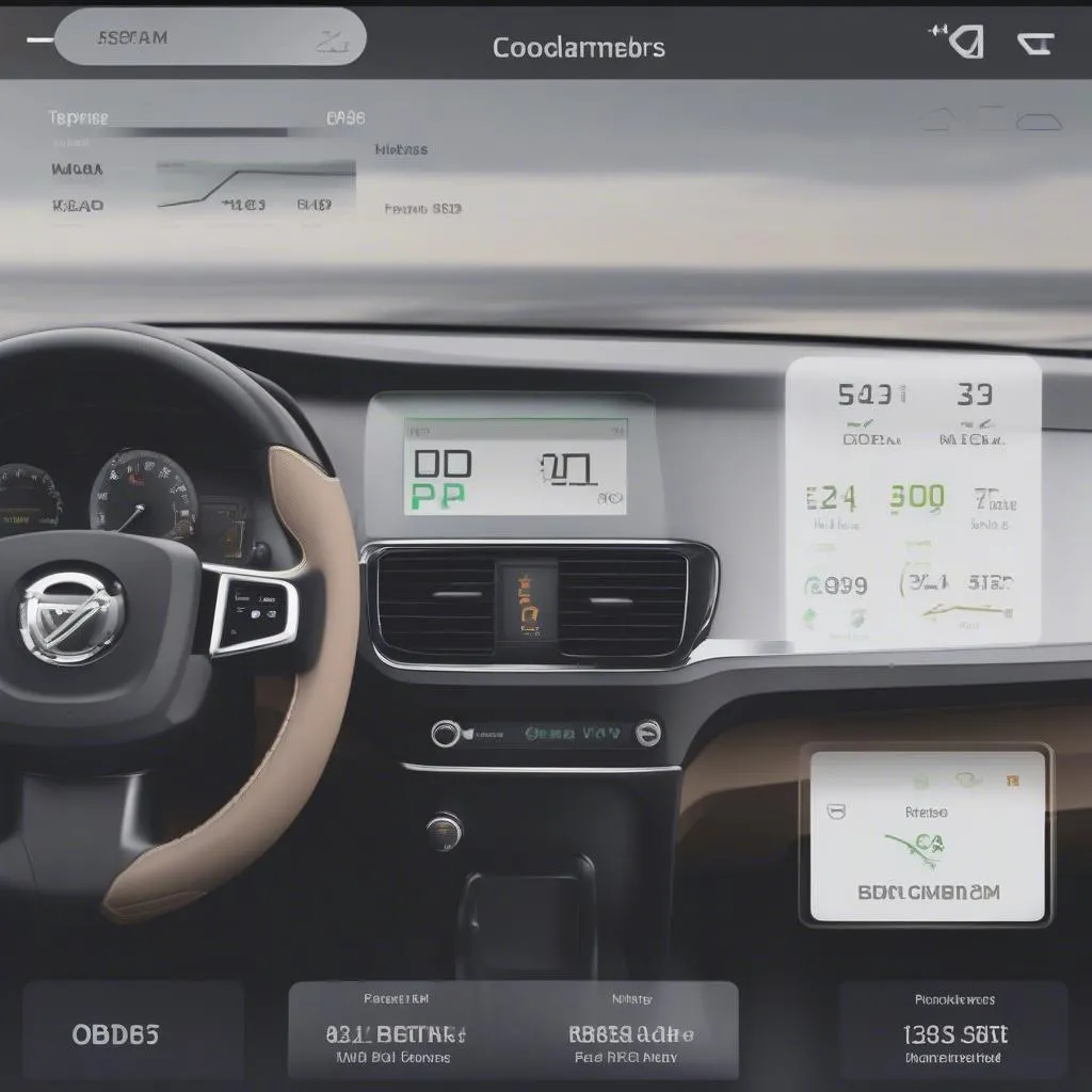 Volvo OBD App Dashboard