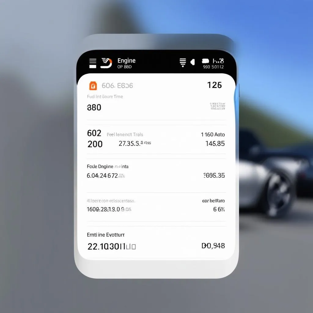 OBD App Interface