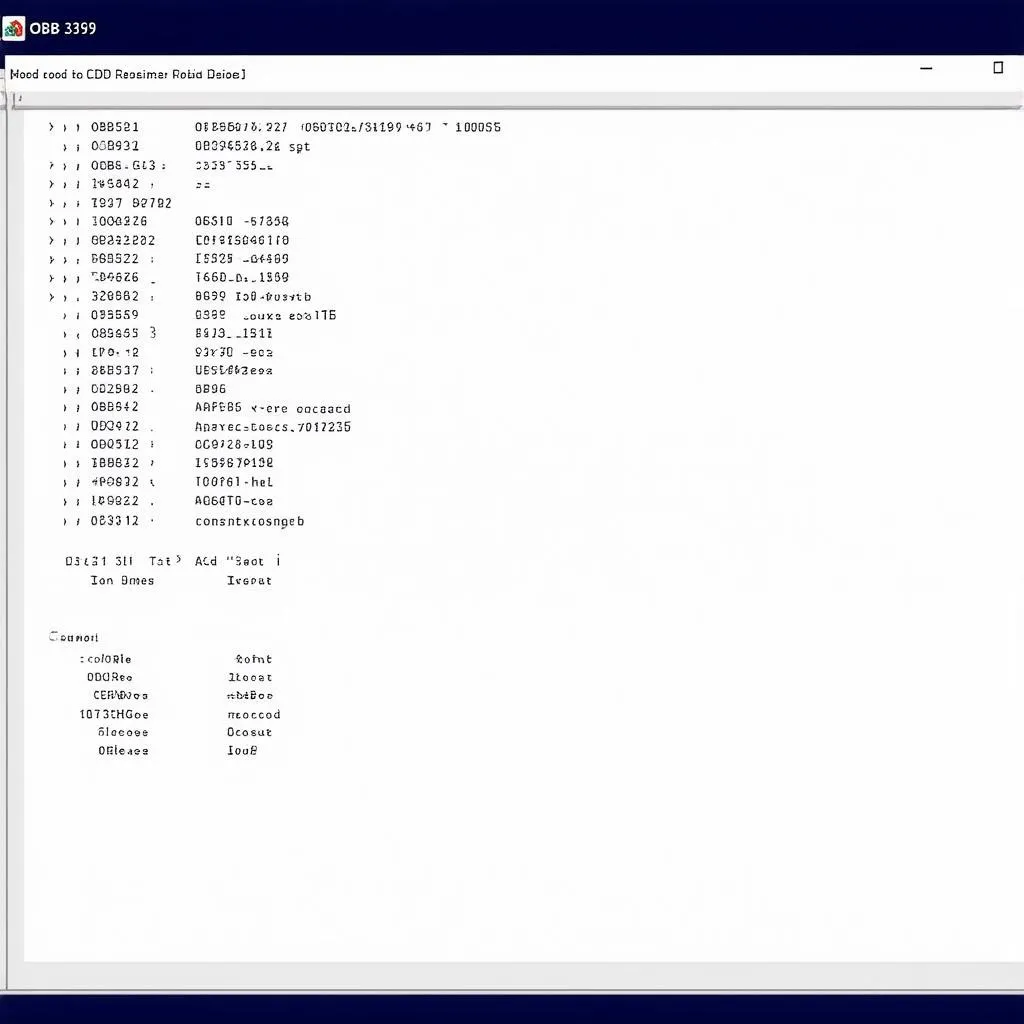 OBD code 3359