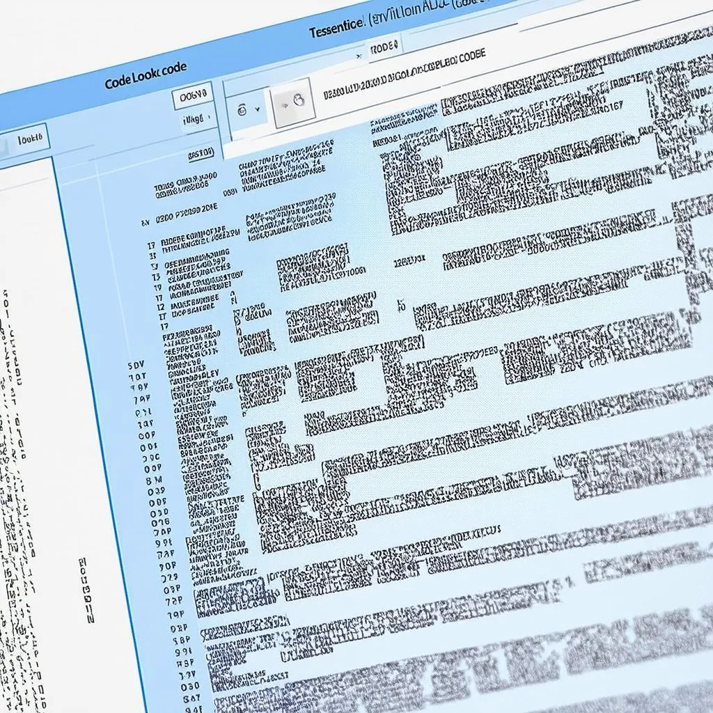 OBD Code Lookup Table