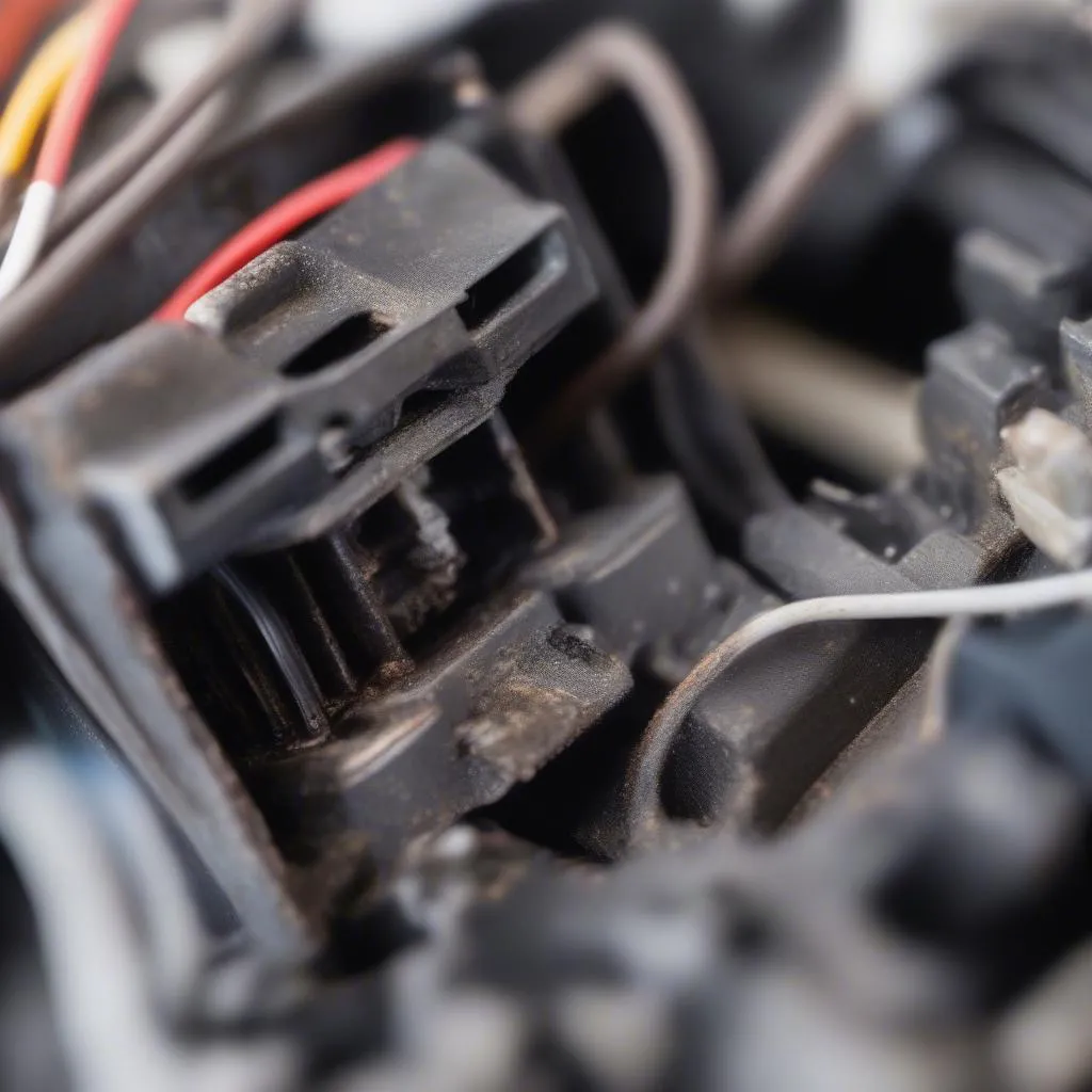 Damaged OBD Connector