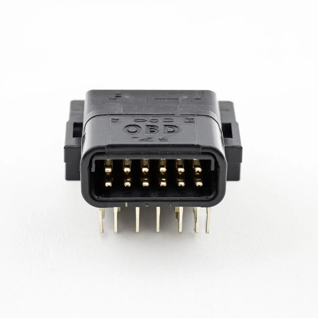 2000 Mitsubishi FE639 OBD connector location