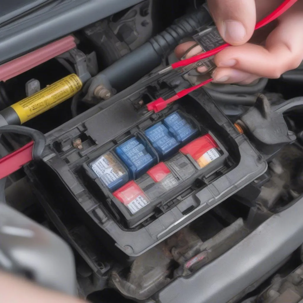 Replacing a Blown OBD Fuse in a 2007 Dodge Caliber