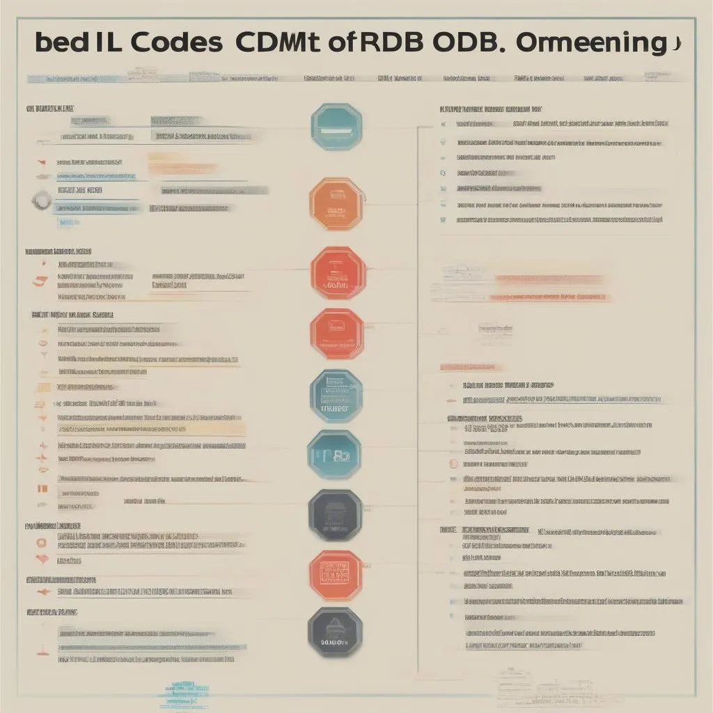 List of OBD II Codes