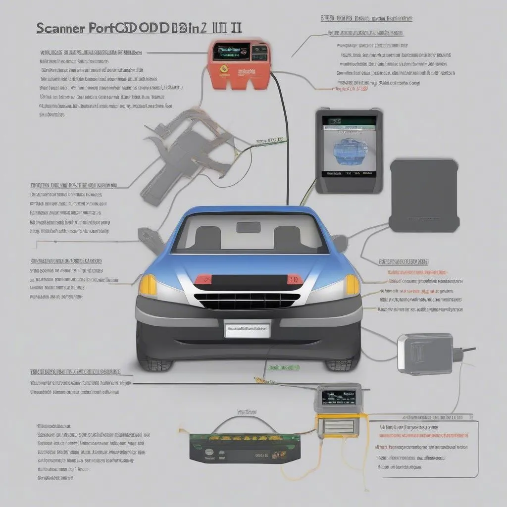 OBD-II Scanner with Interface Supporting All Protocols