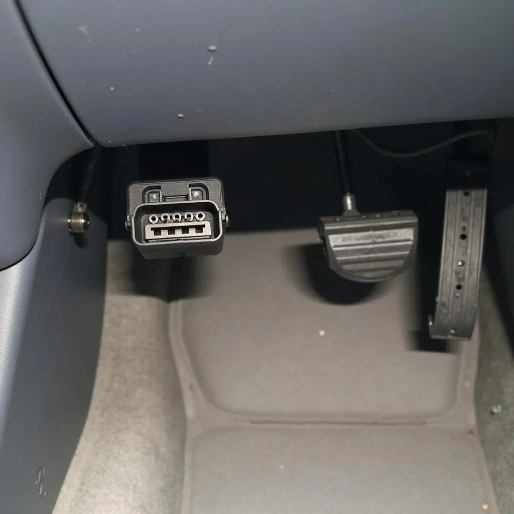 OBD Port Location on a 2005 Subaru Impreza