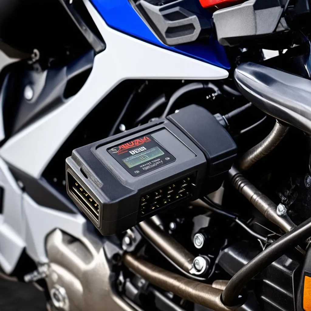 OBD Port on Suzuki Motorcycle