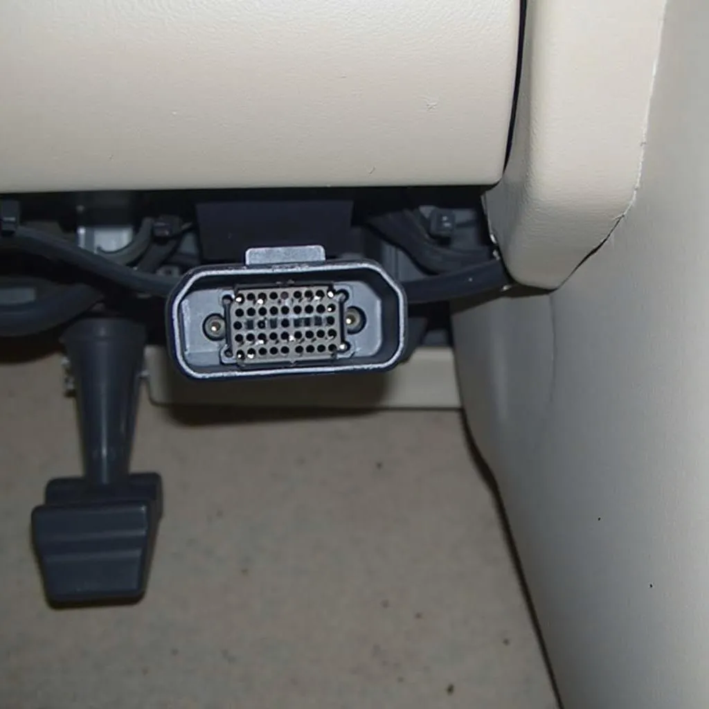 OBD Port Location in Honda CRV 2005