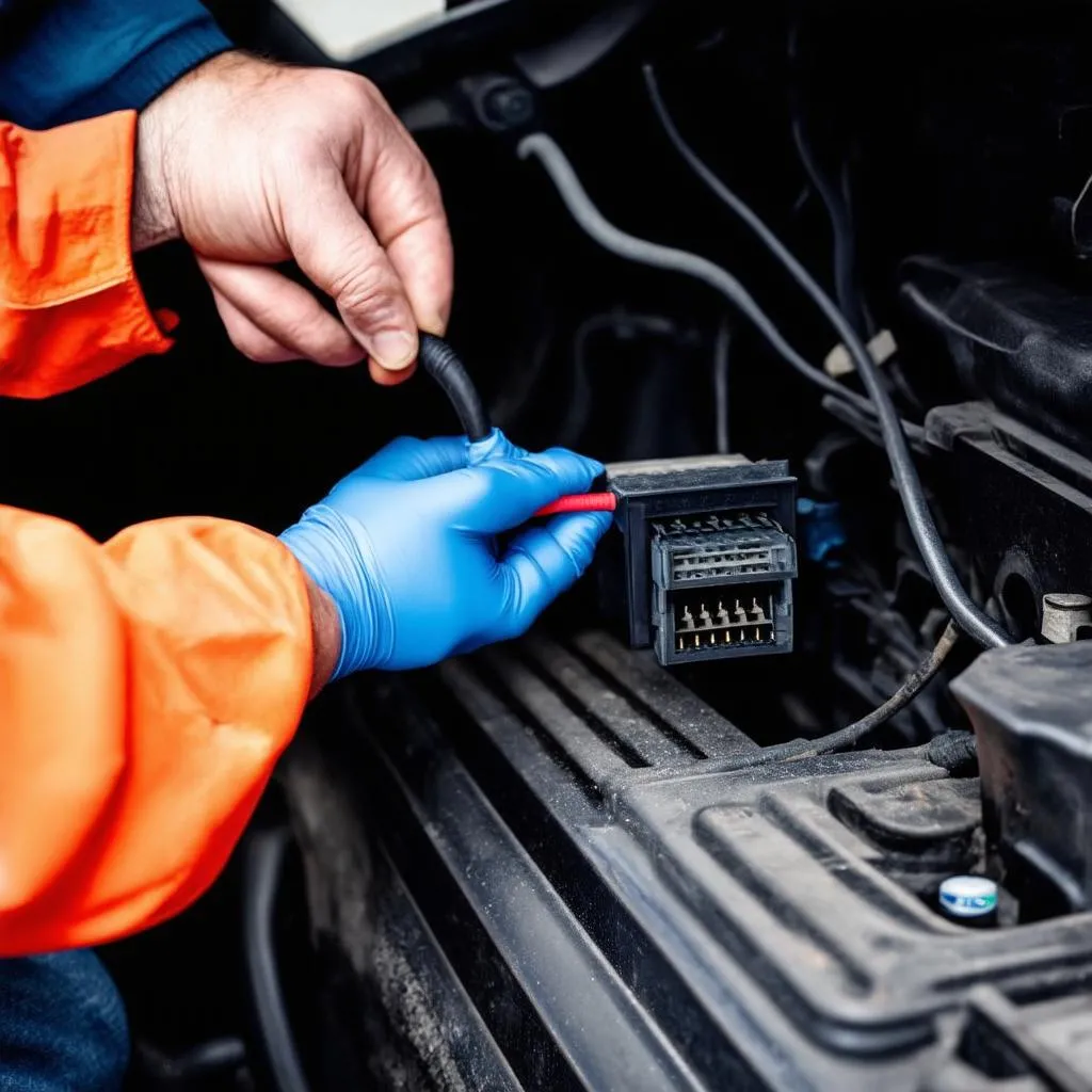 Ford Transit MK6 OBD Port Inspection