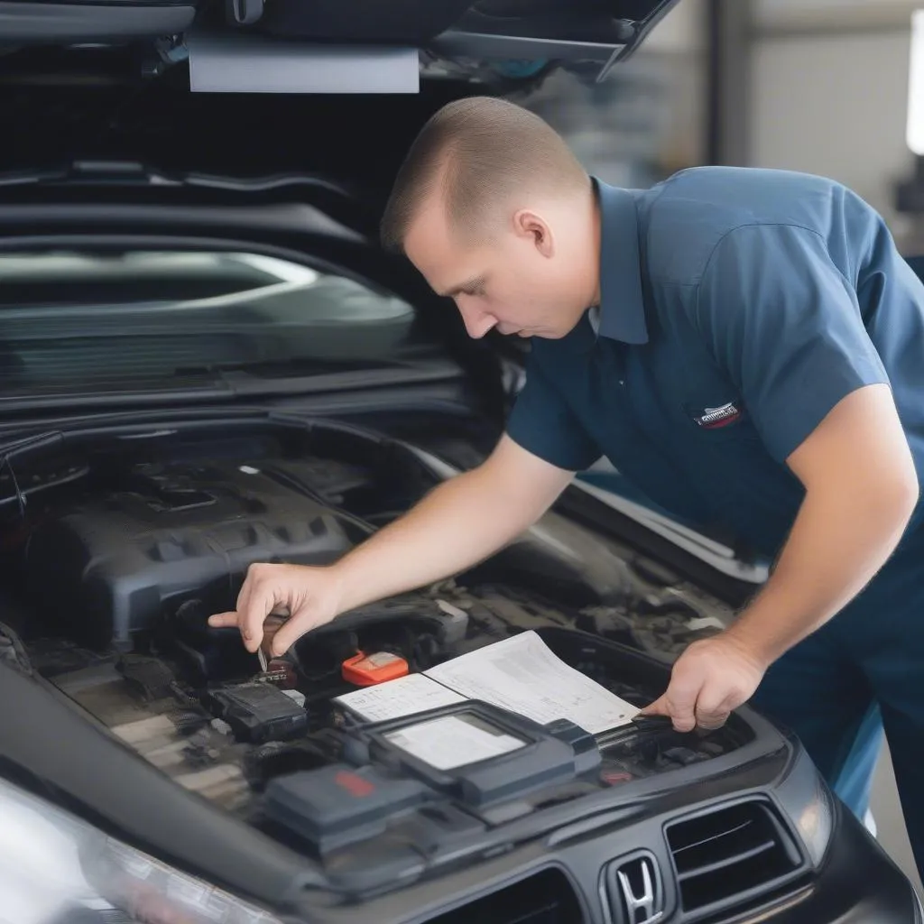 Honda Civic OBD Port Inspection