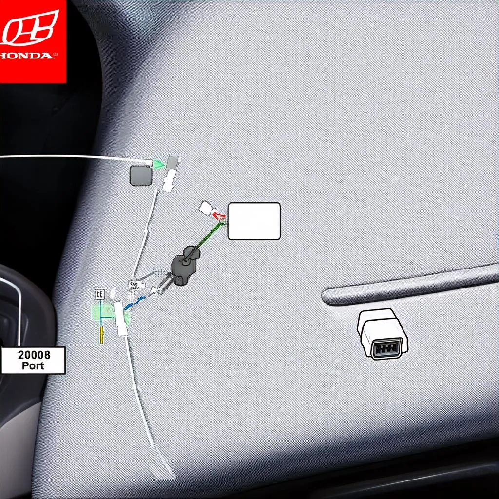 OBD Port Location Diagram