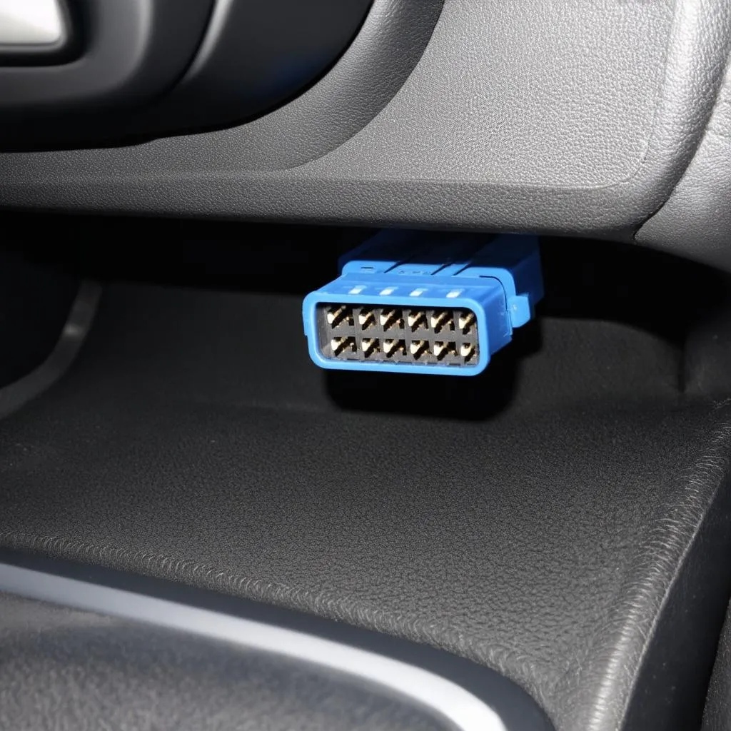 obd port location on a 2016 mustang