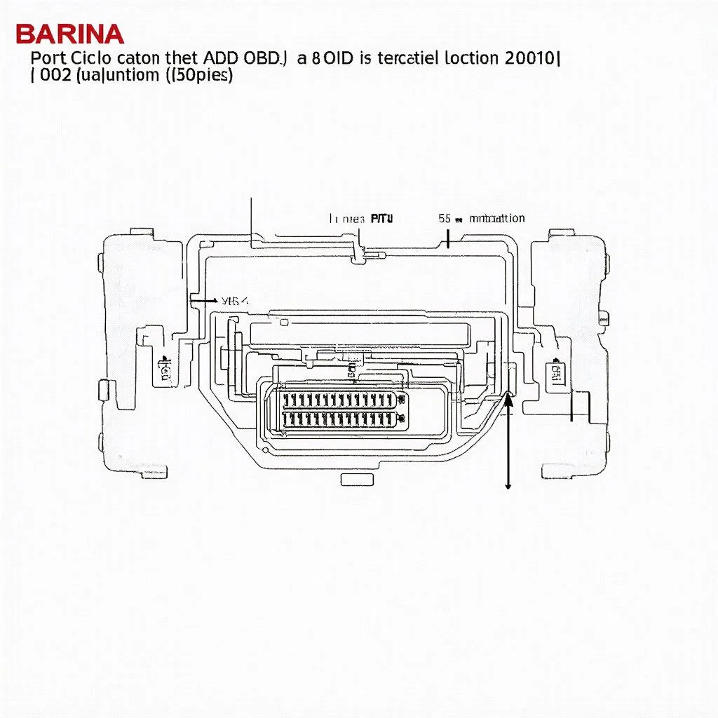 obd port location barina