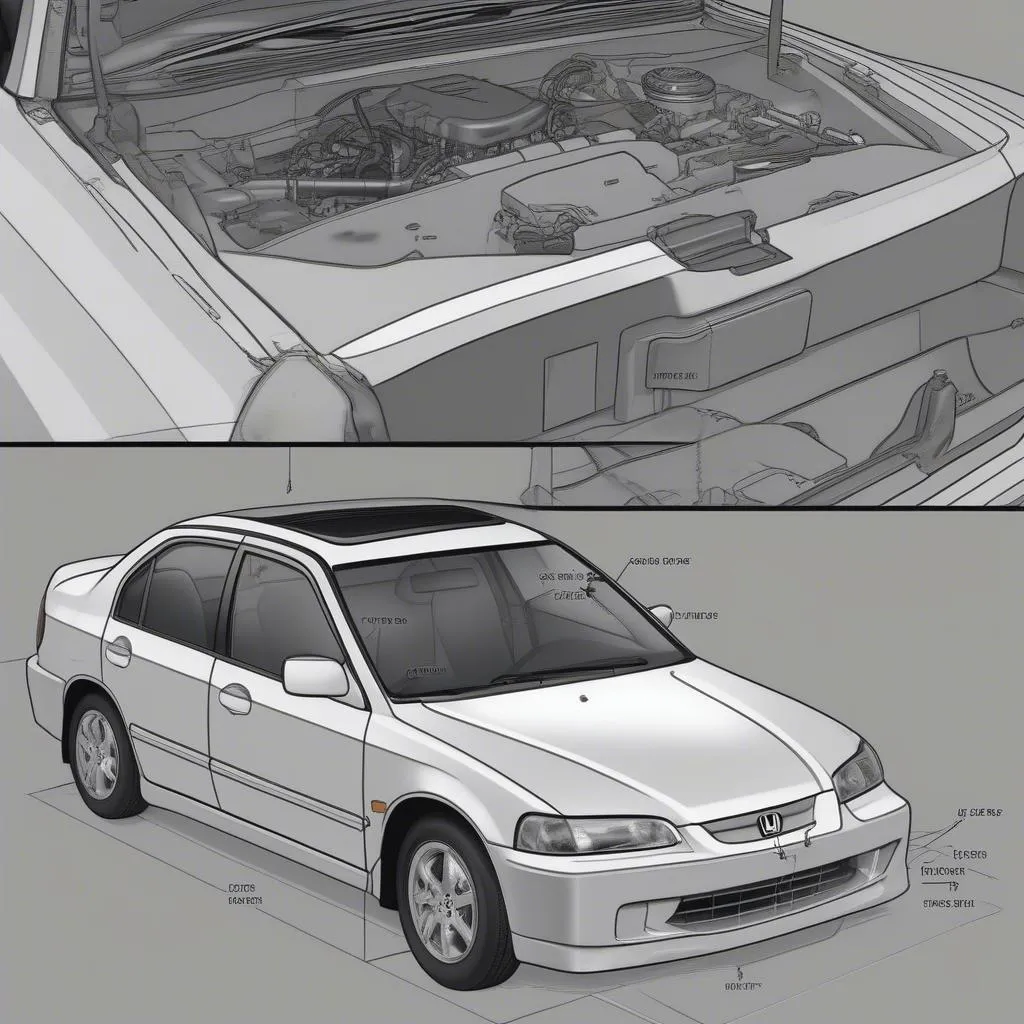 2002 honda civic ex obd port