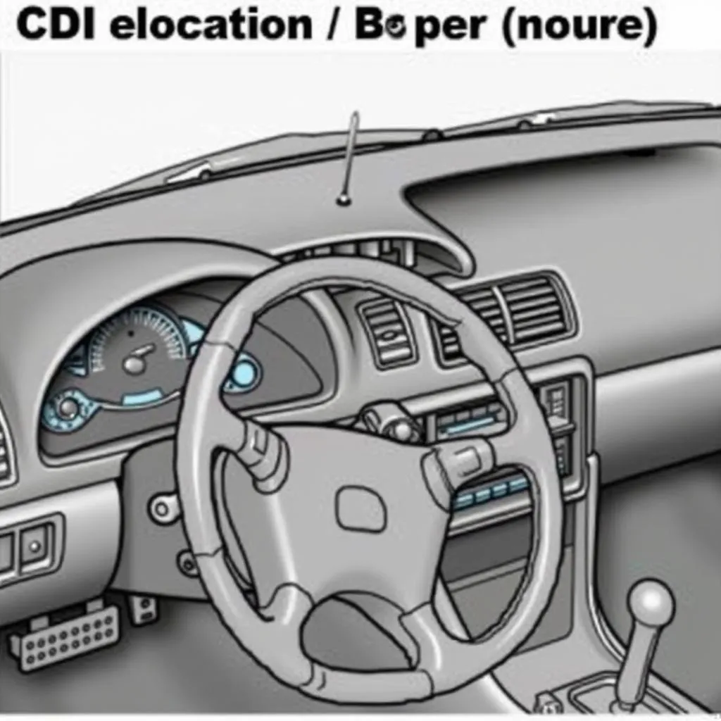 OBD Port Location on a 1995 Honda Accord