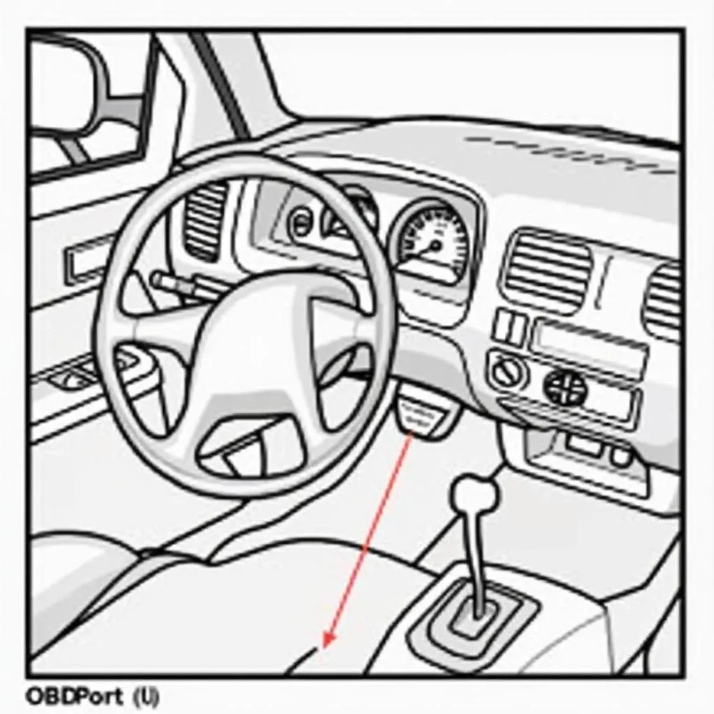 1998 Ford F150 OBD Port Location Diagram