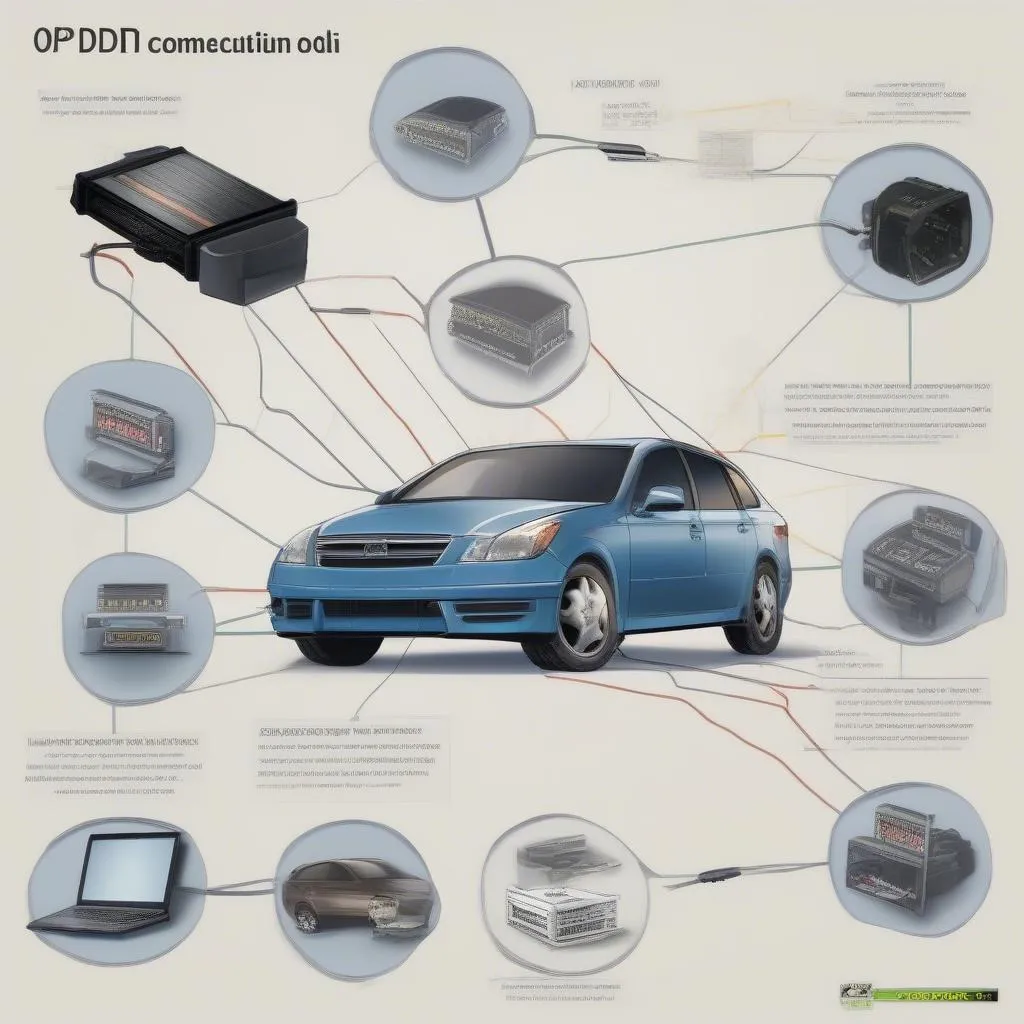 OBD port system diagram for a 2017 Toyota Highlander