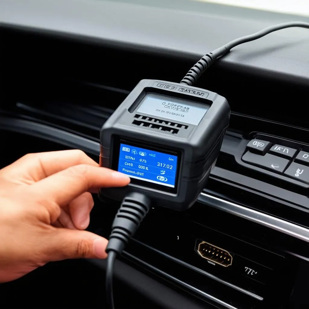 OBD Reader Connected