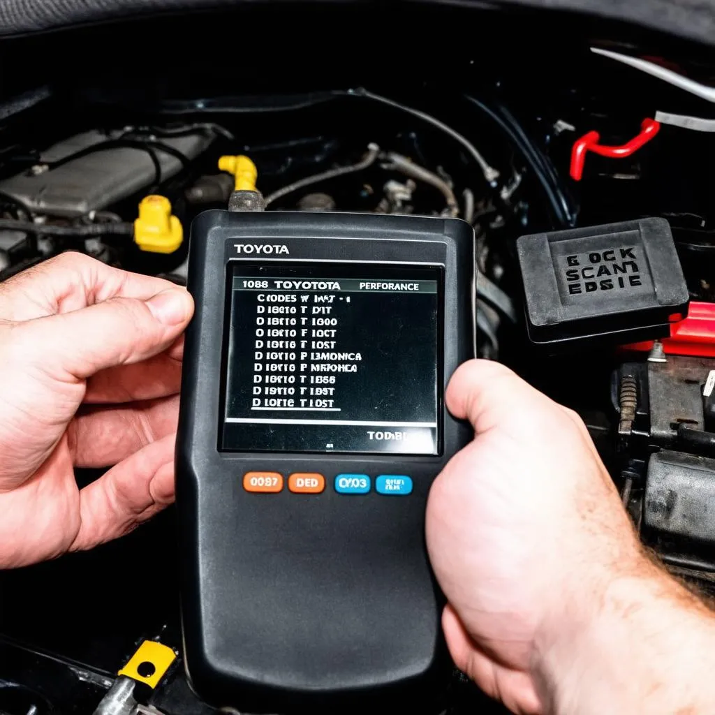 Reading OBD codes on a 1998 Camry