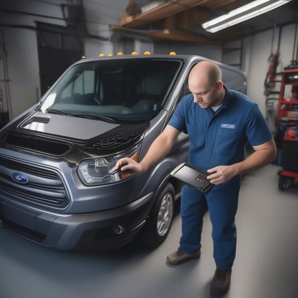 2019 Ford Transit OBD Scanner with Live Data