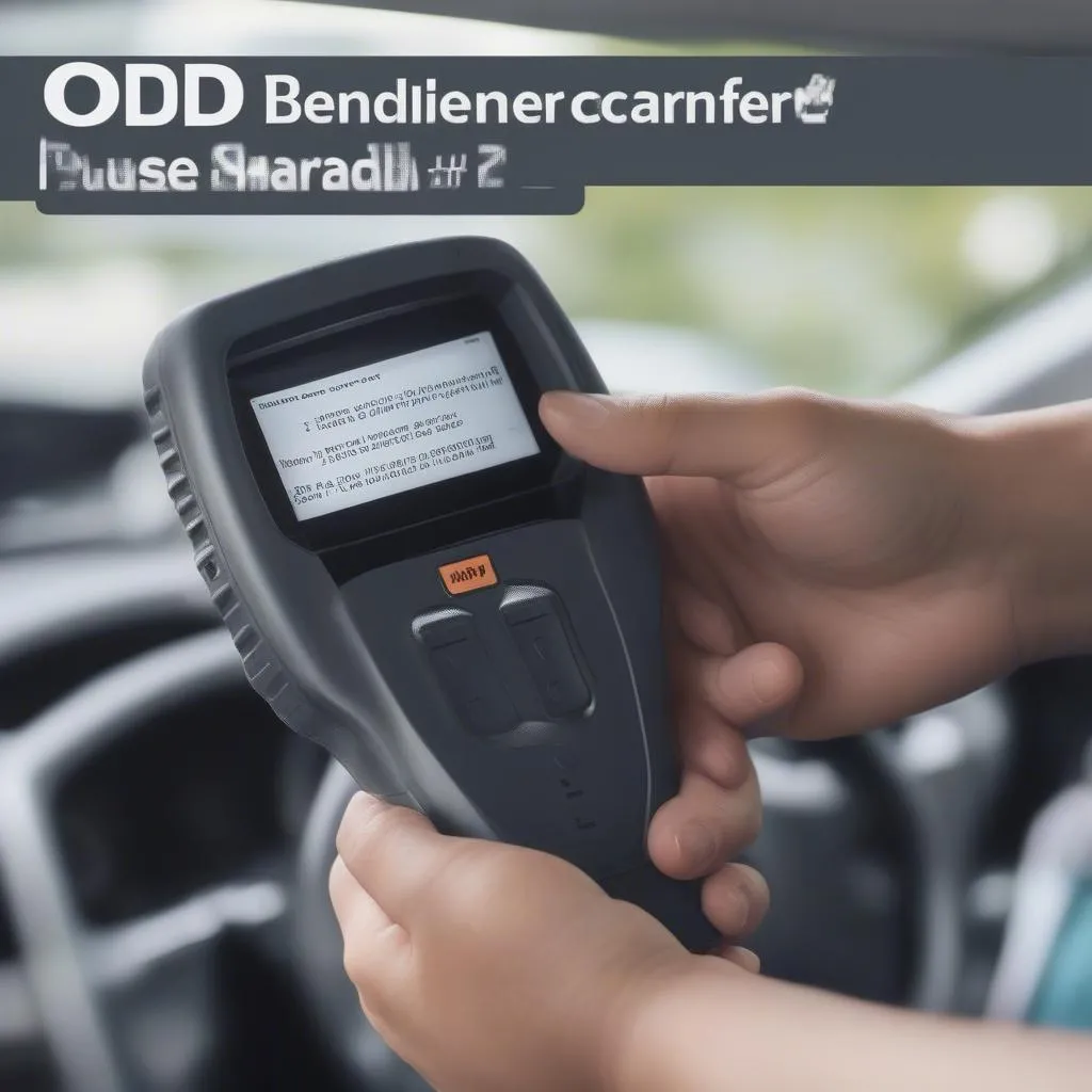 Using an OBD-II scanner