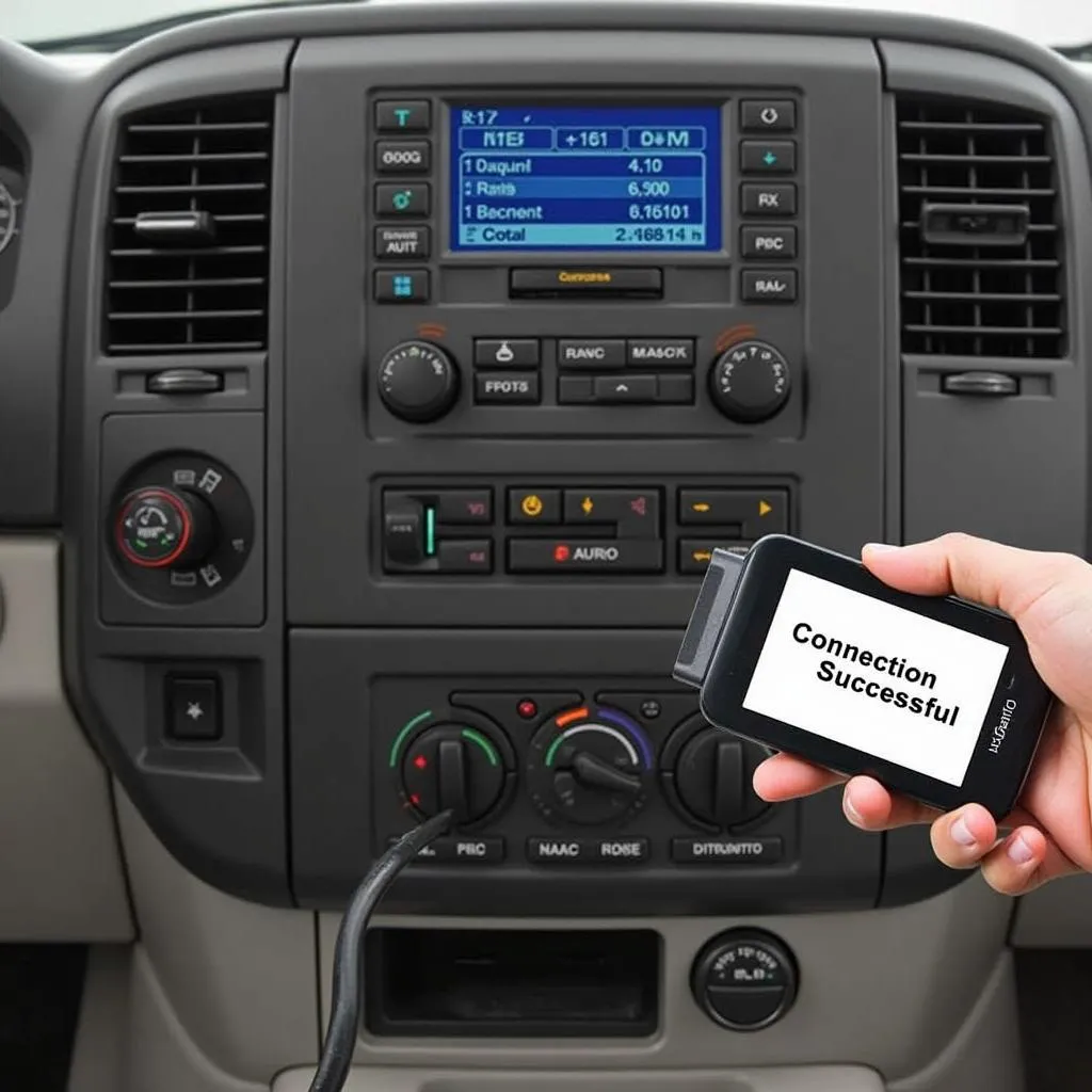 OBD Scanner Successfully Connected to 2005 Dodge Ram