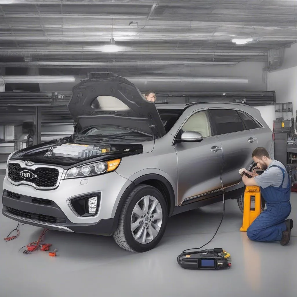 Using an OBD Scanner on a Kia Sorento