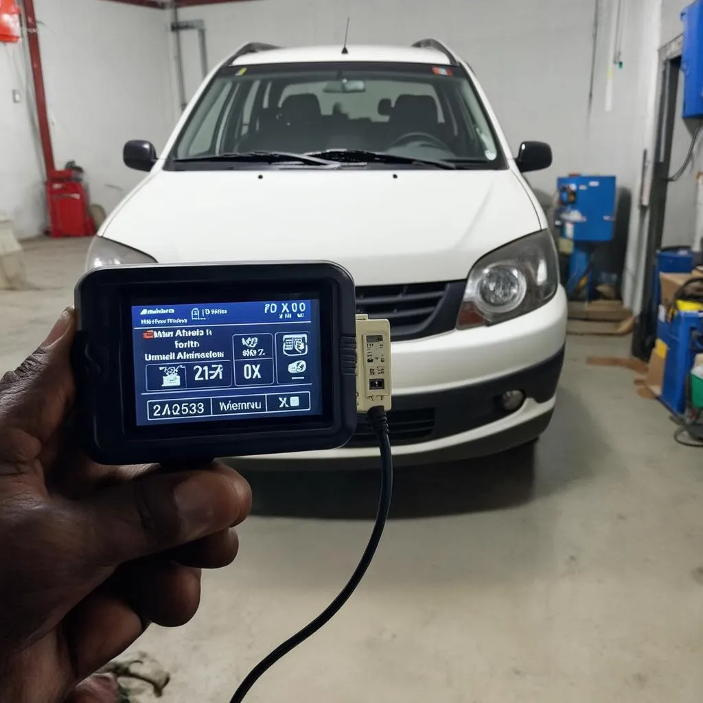 Using an OBD Scanner on a Mahindra Xylo