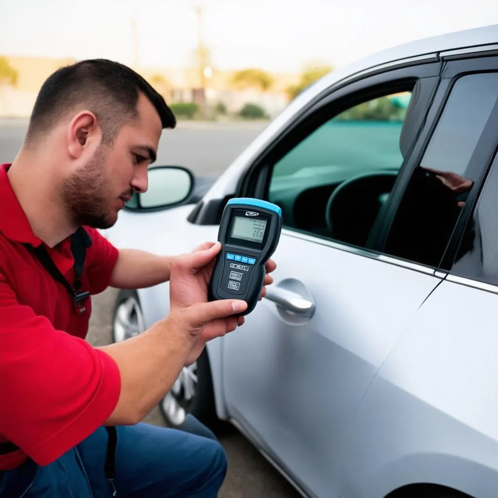 OBD scanner usage