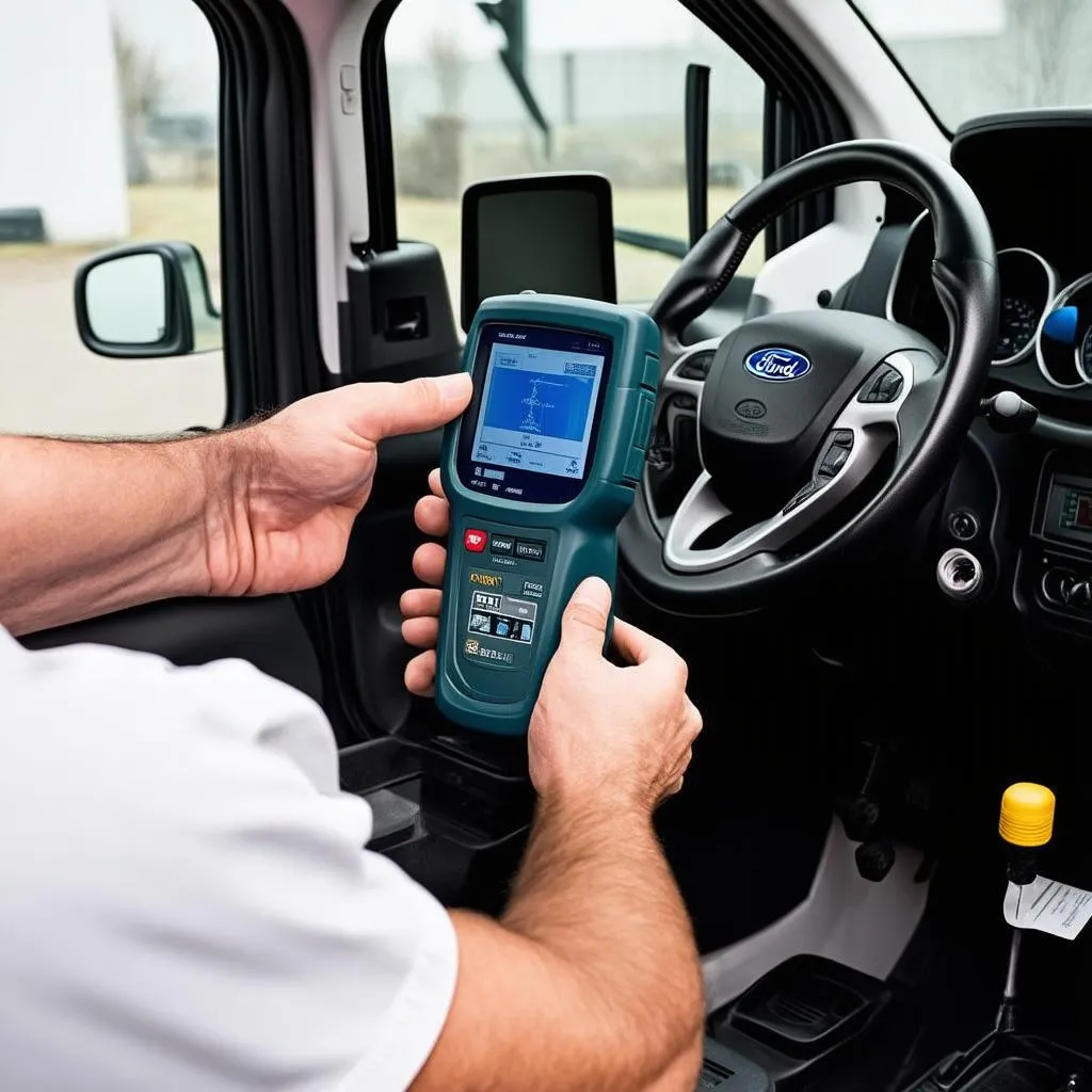 Using a Dealer Scanner on Ford Transit MK6