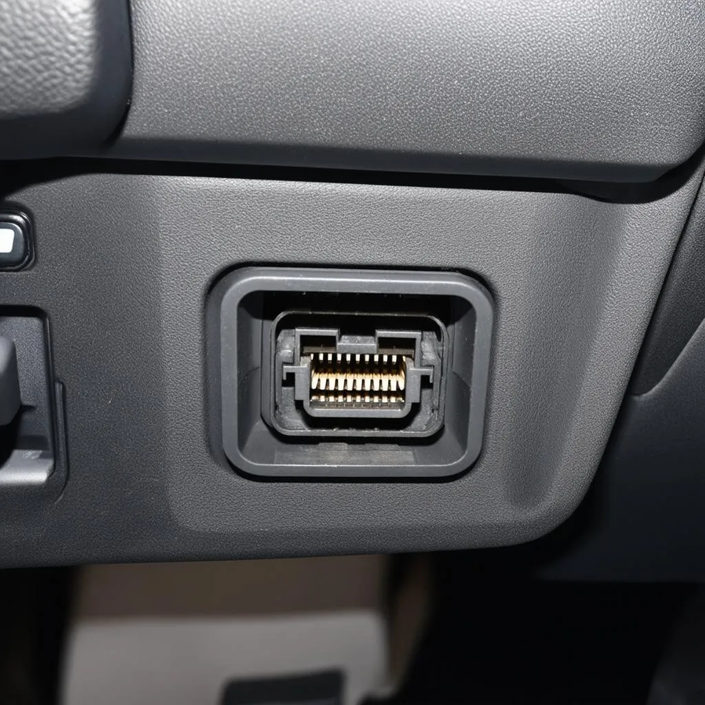 OBD Socket Location Iveco Daily