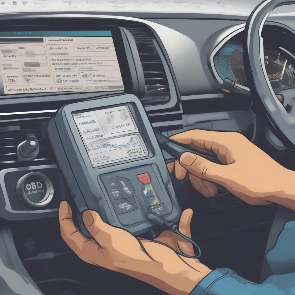 OBD tool for car diagnostics