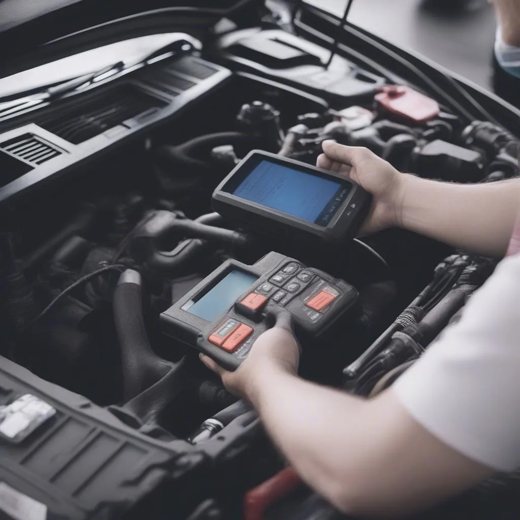 OBD2 Diagnostic Tool for Engine Fault Diagnosis