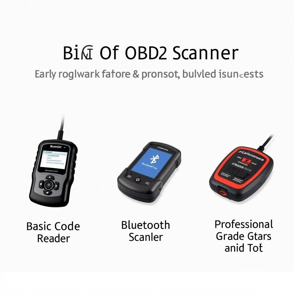 Different Types of OBD2 Scanners