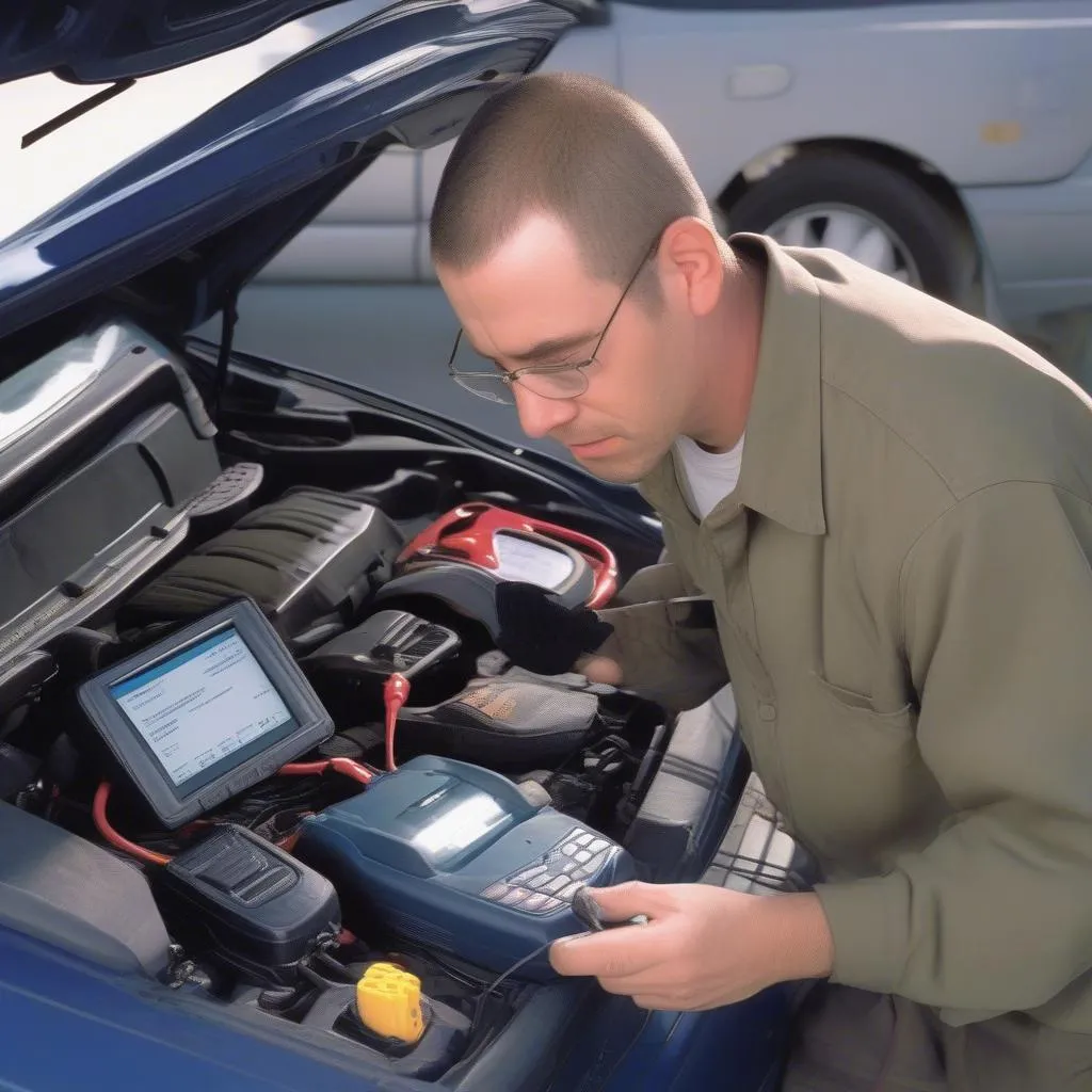 Connecting an OBD Scanner