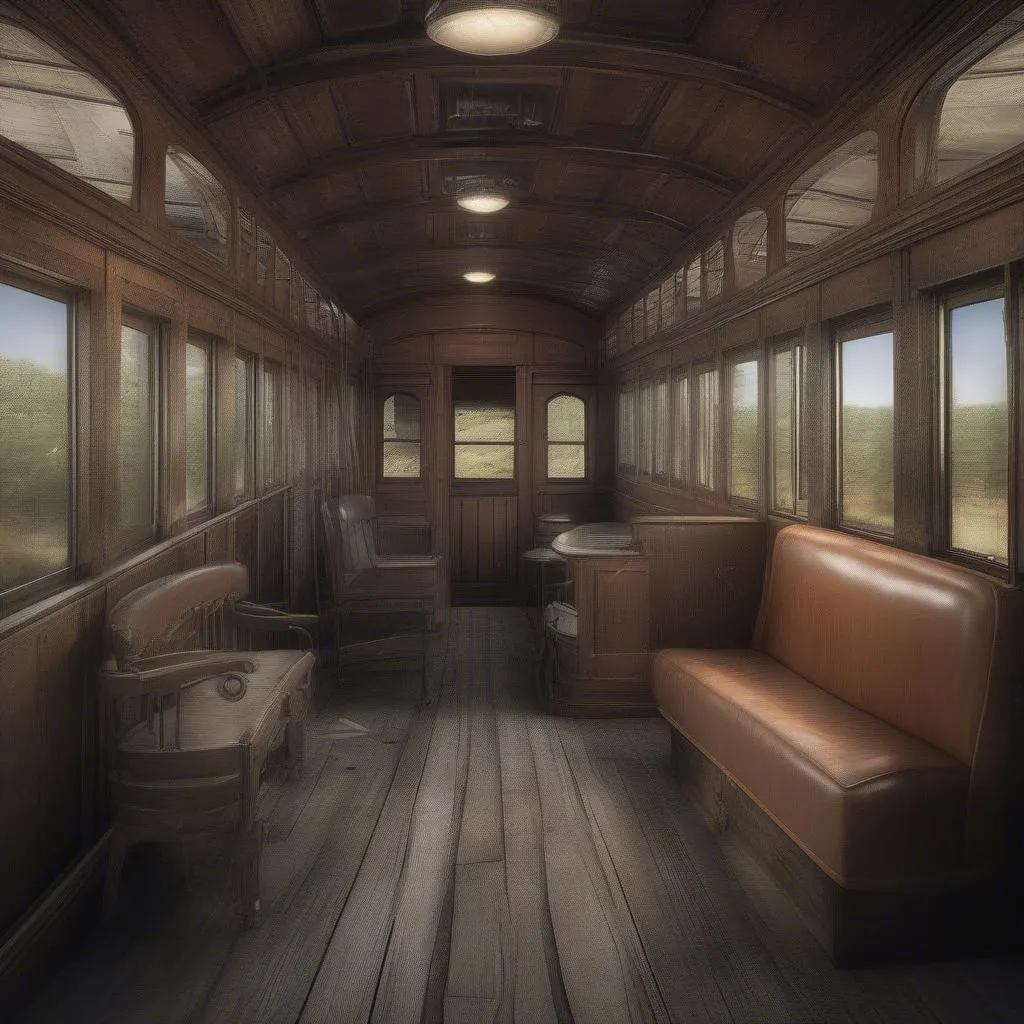 Vintage Railroad Car Restoration Project