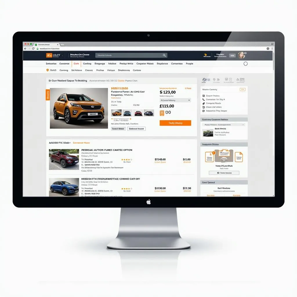 Online Car Auction Platform