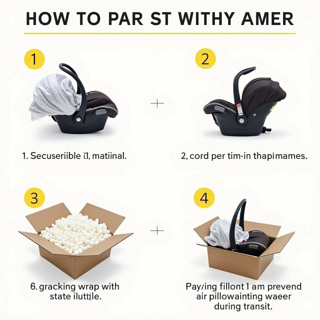 How to Pack a Car Seat for Shipping