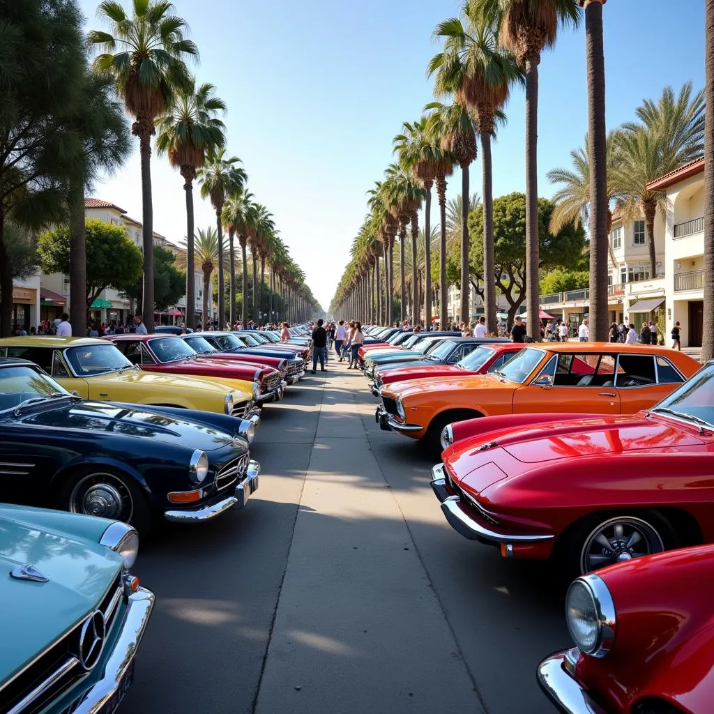 Classic Cars at Pasadena Car Show