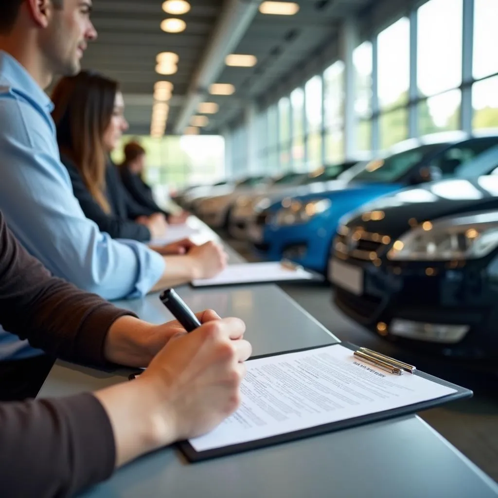 Picking Up Your Rental Car