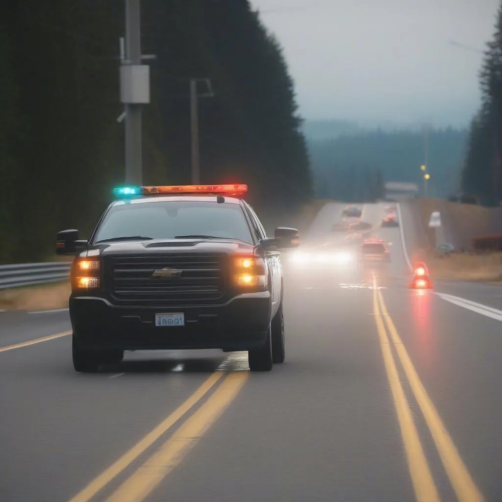 Washington state pilot car driver