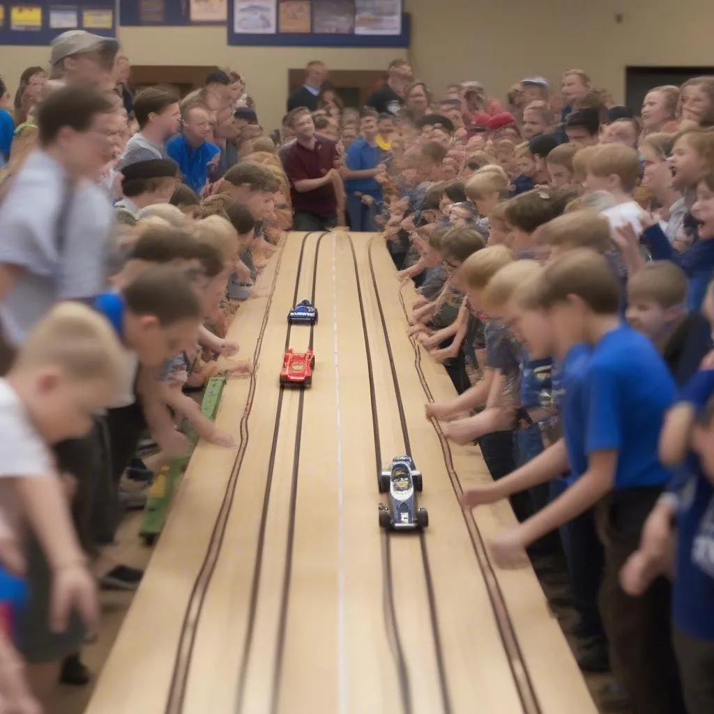 Pinewood Derby Race